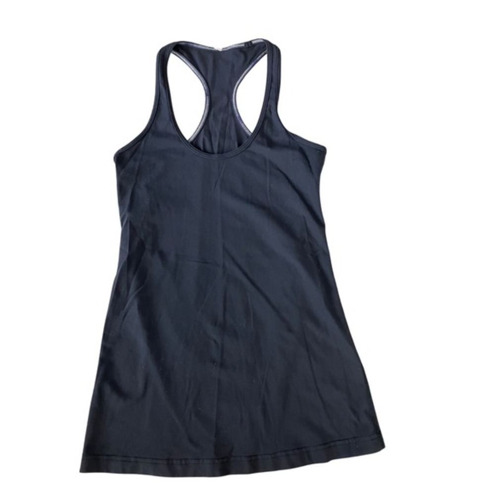 Lululemon Black Racerback Tank Top Athletic Activewear Workout